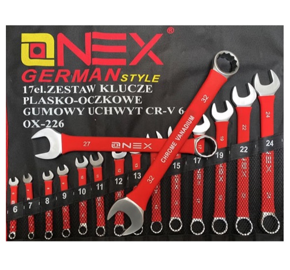 Husa 17 Chei Combinate OX-266 cu Protectie, 6-32 mm